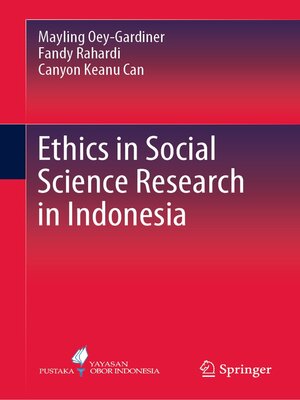 cover image of Ethics in Social Science Research in Indonesia